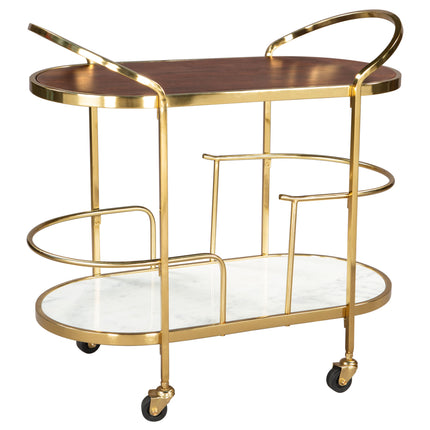 Antalya Bar Cart Multicolor Storage TriadCommerceInc Default Title  