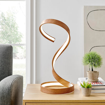 Hamburg Light Wood Table Lamp with LED Strip Dimmable Home Decor > Lighting > Lamp > Table Lamps TriadCommerceInc