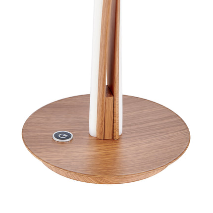 Munich Wood Table Lamp with LED Strip Touch Dimmer Home Decor > Lighting > Lamp > Table Lamps TriadCommerceInc