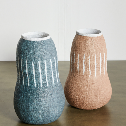 Ilen Eco-Friendly Recycled Paper Vase Décor TriadCommerceInc