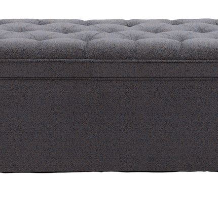 Halifax Storage Bench Gravel Gray Benches TriadCommerceInc   