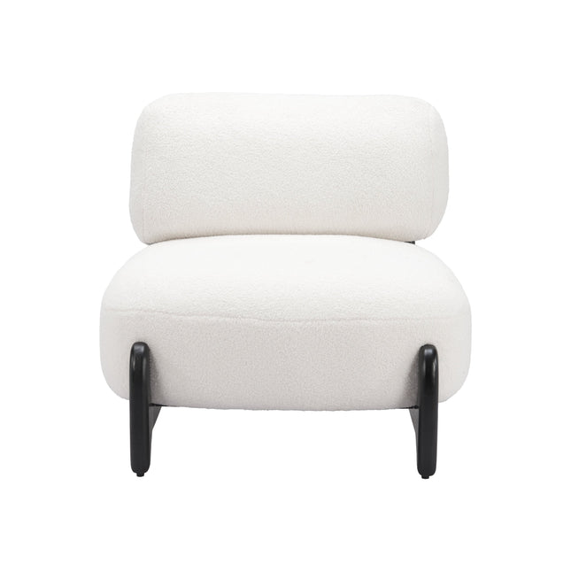 Bombo Accent Chair White Chairs TriadCommerceInc   