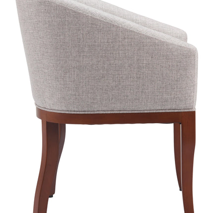 Serasa Dining Chair Gray Chairs TriadCommerceInc   