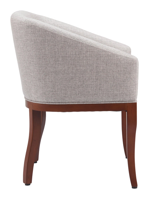 Serasa Dining Chair Gray Chairs TriadCommerceInc   