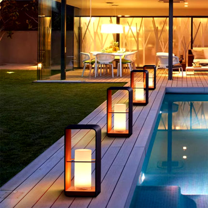 Solar powered LED Path Light Landscape Pathway Lighting TriadCommerceInc   