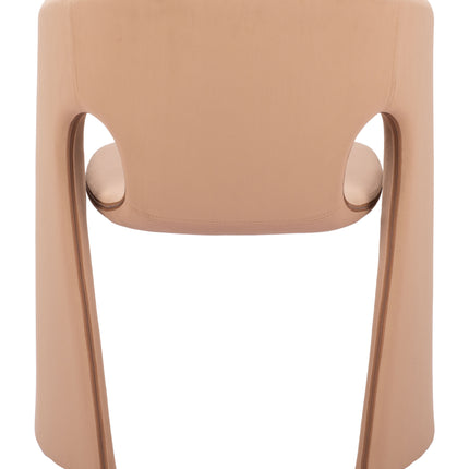 Rosyth Dining Chair Tan Chairs TriadCommerceInc   
