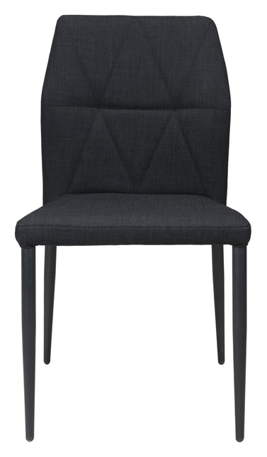 Revolution Dining Chair (Set of 4) Black Chairs TriadCommerceInc   