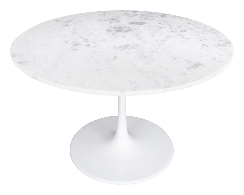 Phoenix Dining Table White Tables TriadCommerceInc   