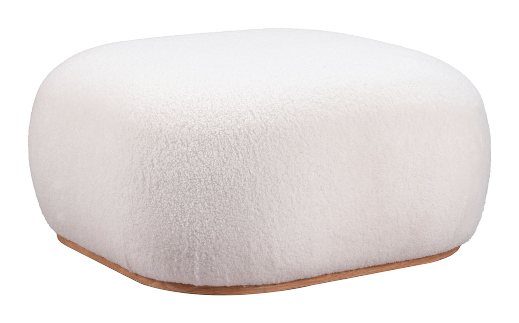 Azua Ottoman Cream Ottomans TriadCommerceInc Default Title  