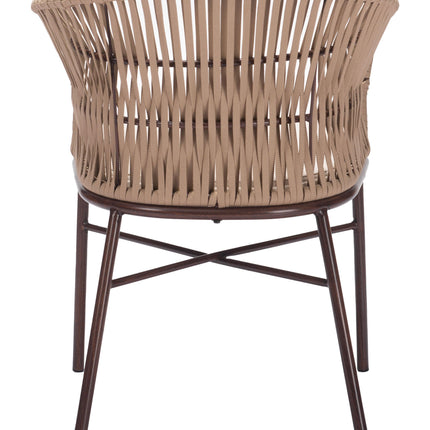 Freycinet Dining Chair (Set of 2) Natural Seating TriadCommerceInc   