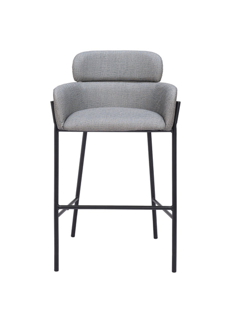 Bremor Barstool Slate Gray Barstools TriadCommerceInc   