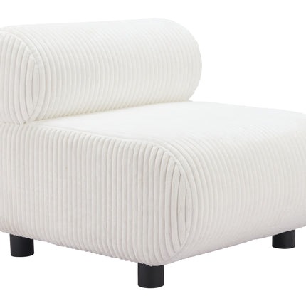 Rahat Accent Chair White Chairs TriadCommerceInc Default Title  