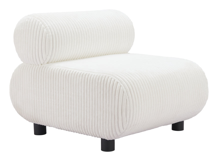 Rahat Accent Chair White Chairs TriadCommerceInc Default Title