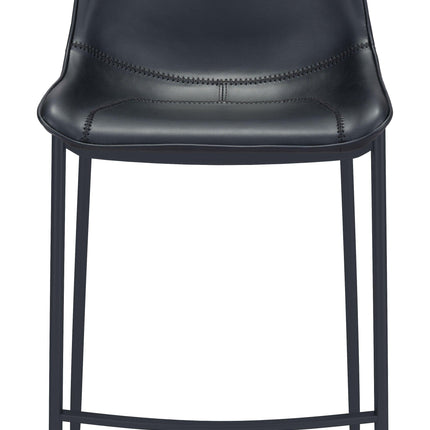 Magnus Barstool (Set of 2) Black Barstools TriadCommerceInc   