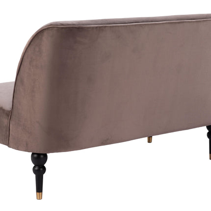 Bintulu Loveseat Taupe Sofas TriadCommerceInc   