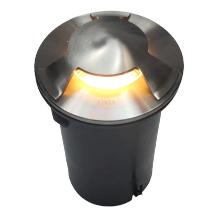 Stainless Steel Tri Directional In-Ground LED Light Underground Light TriadCommerceInc