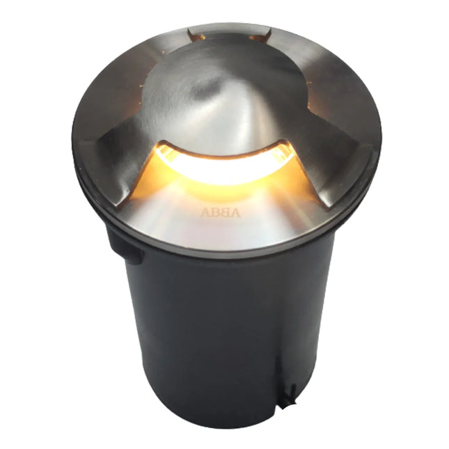 Stainless Steel Tri Directional In-Ground LED Light Underground Light TriadCommerceInc