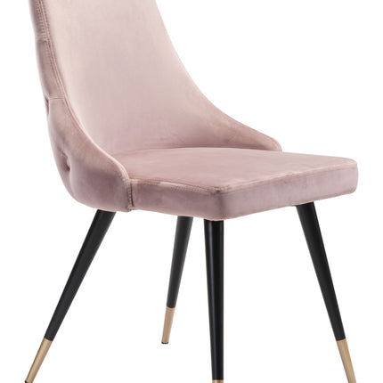 Piccolo Dining Chair (Set of 2) Pink Chairs TriadCommerceInc Default Title  