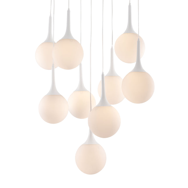 Epsilon Ceiling Lamp White Pendants TriadCommerceInc Default Title  