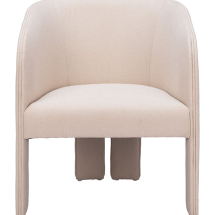 Hull Accent Chair Beige Chairs TriadCommerceInc   