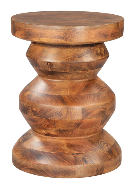 Kerala Side Table Brown Side Tables TriadCommerceInc Default Title  