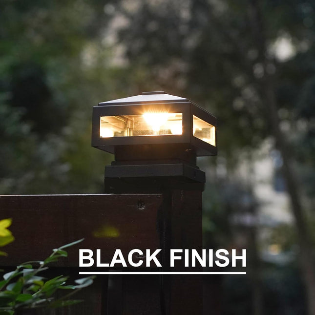 CPLA03 Modern Aluminum LED Post Cap Light Post Light TriadCommerceInc