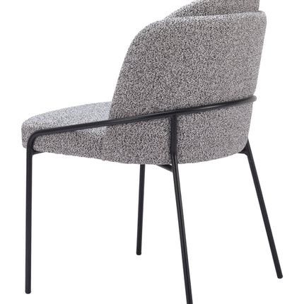 Jambi Dining Chair (Set of 2) Black & White Chairs TriadCommerceInc   