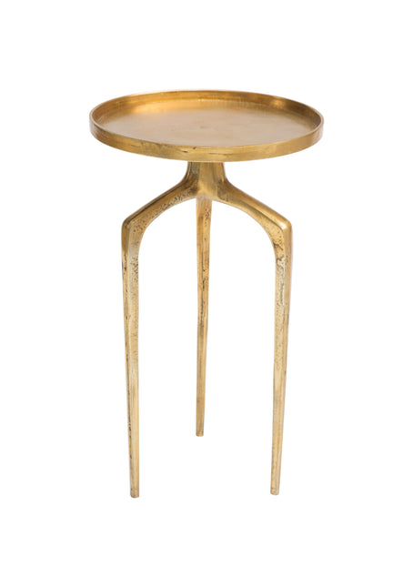 Como Accent Table Set (2-Piece) Antique Gold Side Tables TriadCommerceInc   