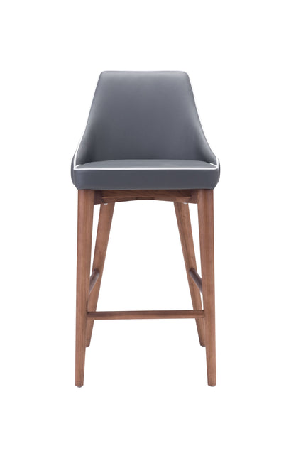 Moor Counter Stool Dark Gray Counter Stools TriadCommerceInc   