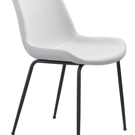 Byron Dining Chair (Set of 2) White Chairs TriadCommerceInc Default Title  