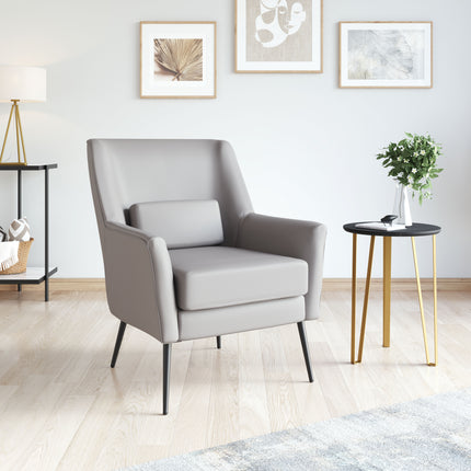 Ontario Accent Chair Gray Chairs TriadCommerceInc   