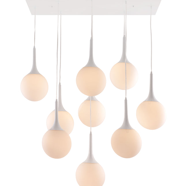 Epsilon Ceiling Lamp White Pendants TriadCommerceInc   