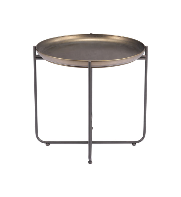 Bronson Side Table Bronze Side Tables TriadCommerceInc   