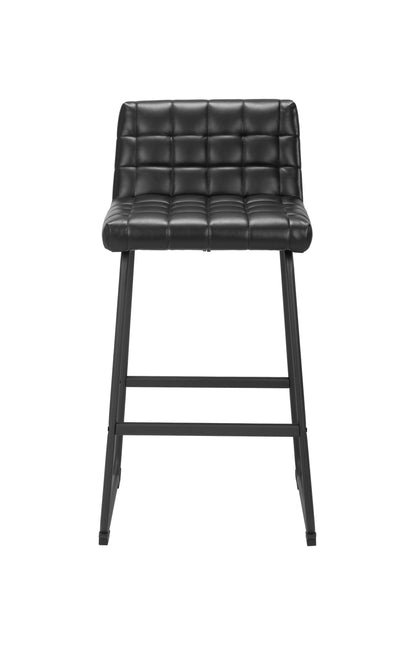 Pago Barstool (Set of 2) Black Barstools TriadCommerceInc   