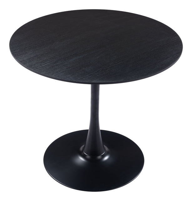 Opus Dining Table Black Tables TriadCommerceInc   