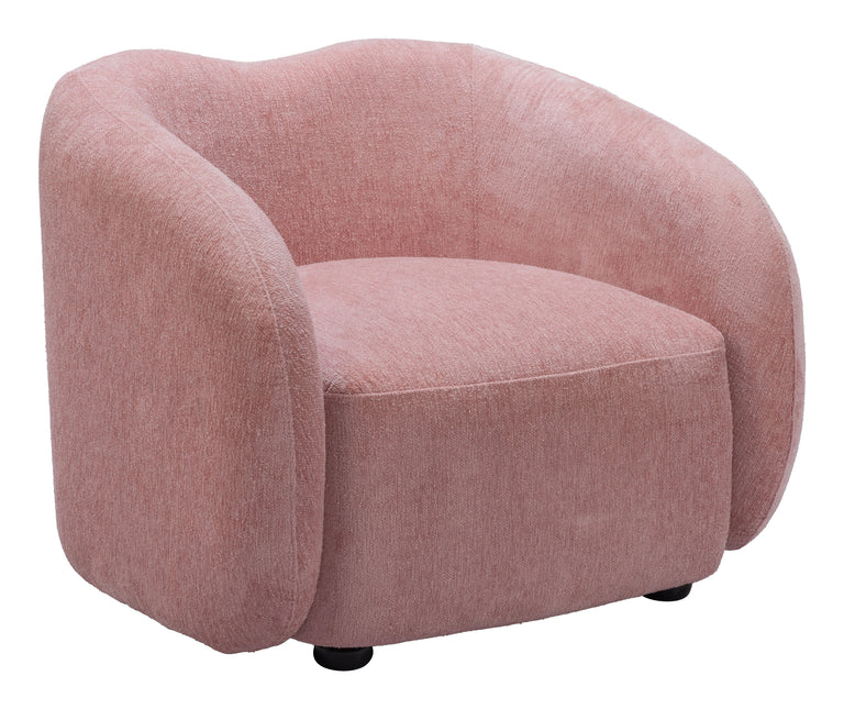 Tallin Accent Chair Mauve Pink Chairs TriadCommerceInc Default Title