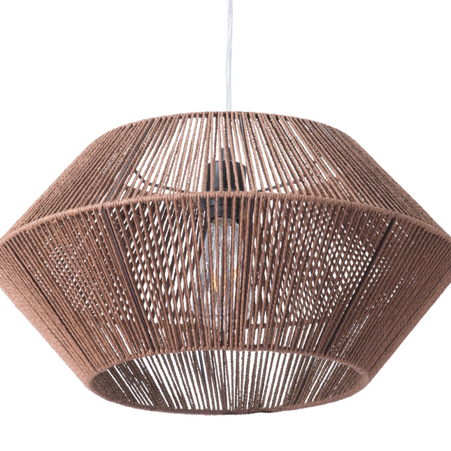 Kendrick Ceiling Lamp Brown Pendants TriadCommerceInc   