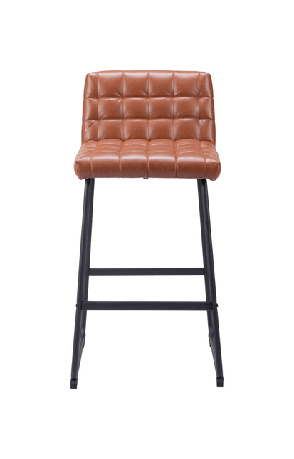 Pago Barstool (Set of 2) Brown Barstools TriadCommerceInc   