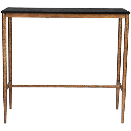 Nida Bar Table Black & Bronze Tables TriadCommerceInc   
