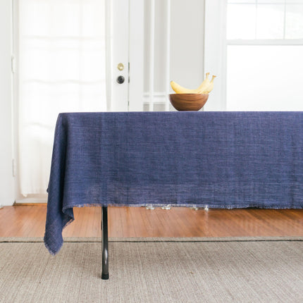 Stone Washed Linen Tablecloth Tablecloths TriadCommerceInc