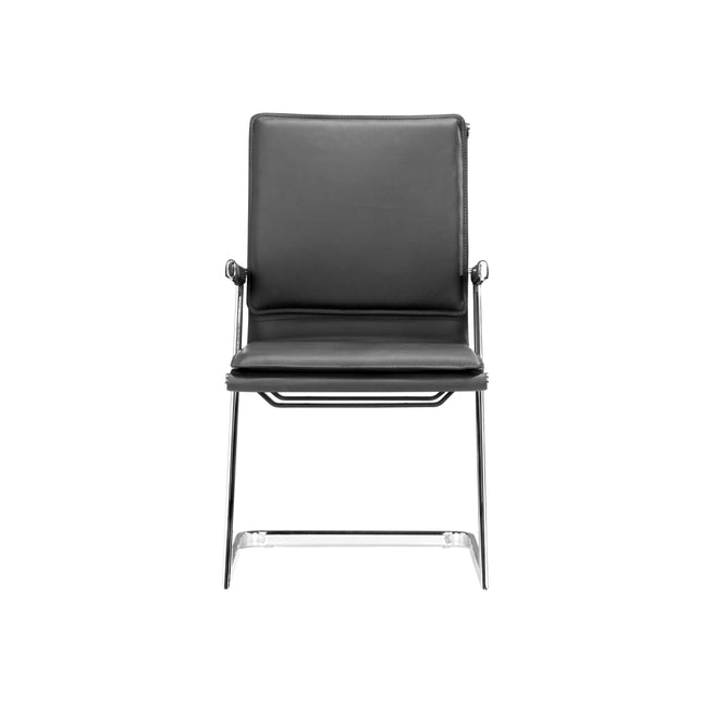 Lider Plus Conference Chair (Set of 2) Black Chairs TriadCommerceInc   