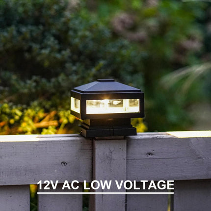 CPLA03 Modern Aluminum LED Post Cap Light Post Light TriadCommerceInc