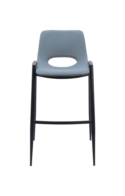Desi Barstool (Set of 2) Blue Barstools TriadCommerceInc   