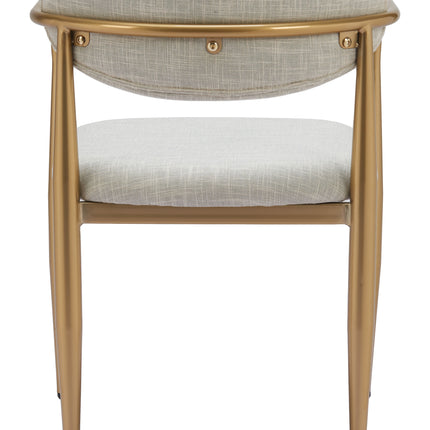 Zens Dining Chair (Set of 2) Quill Gray Chairs TriadCommerceInc   