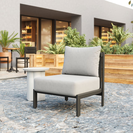Horizon Accent Chair Gray Seating TriadCommerceInc   