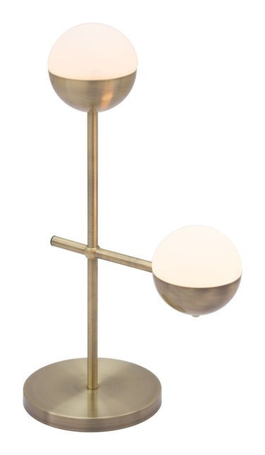 Waterloo Table Lamp White & Bronze Home Decor > Lighting > Lamp > Table Lamps TriadCommerceInc Default Title