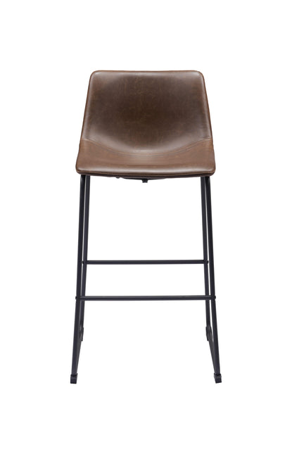 Smart Barstool (Set of 2) Vintage Espresso Barstools TriadCommerceInc   