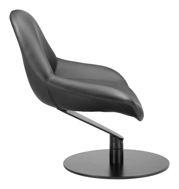 Poole Accent Chair Black Chairs TriadCommerceInc