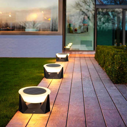 Avery Outdoor Solar Pathway Lamp Landscape Pathway Lighting TriadCommerceInc   