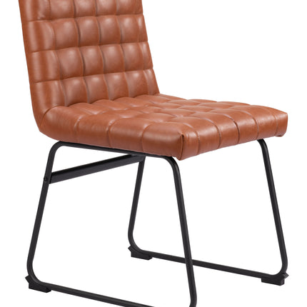 Pago Dining Chair (Set of 2) Brown Chairs TriadCommerceInc   